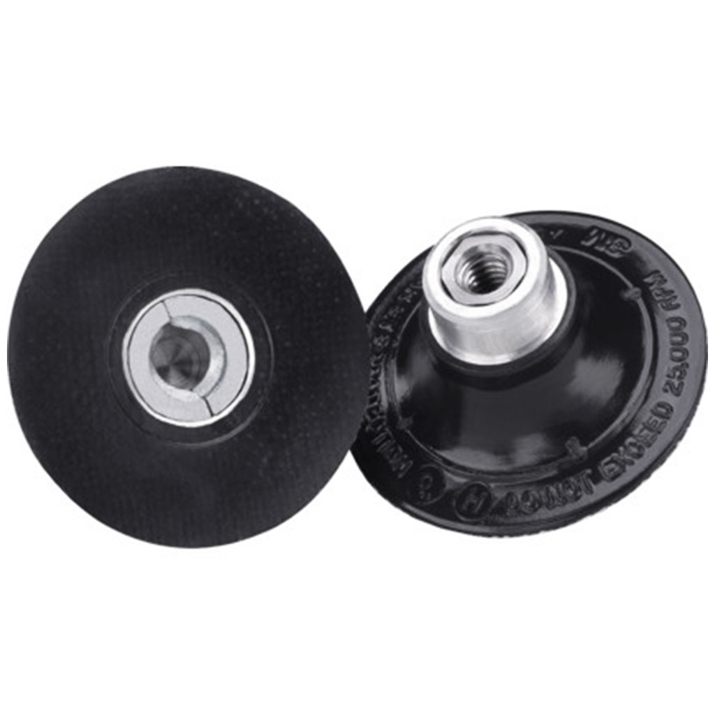3M 45091 Platorello di supporto nero extra duro Roloc 75mm