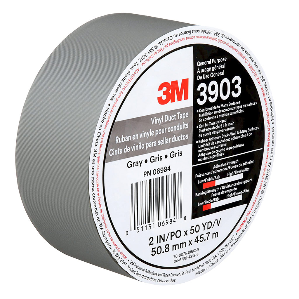 3M 3903i Silber-Klebeband 0.15 50mm x 50m