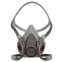 ​​​​3M 6300 demi-masque de protection corps en silicone large