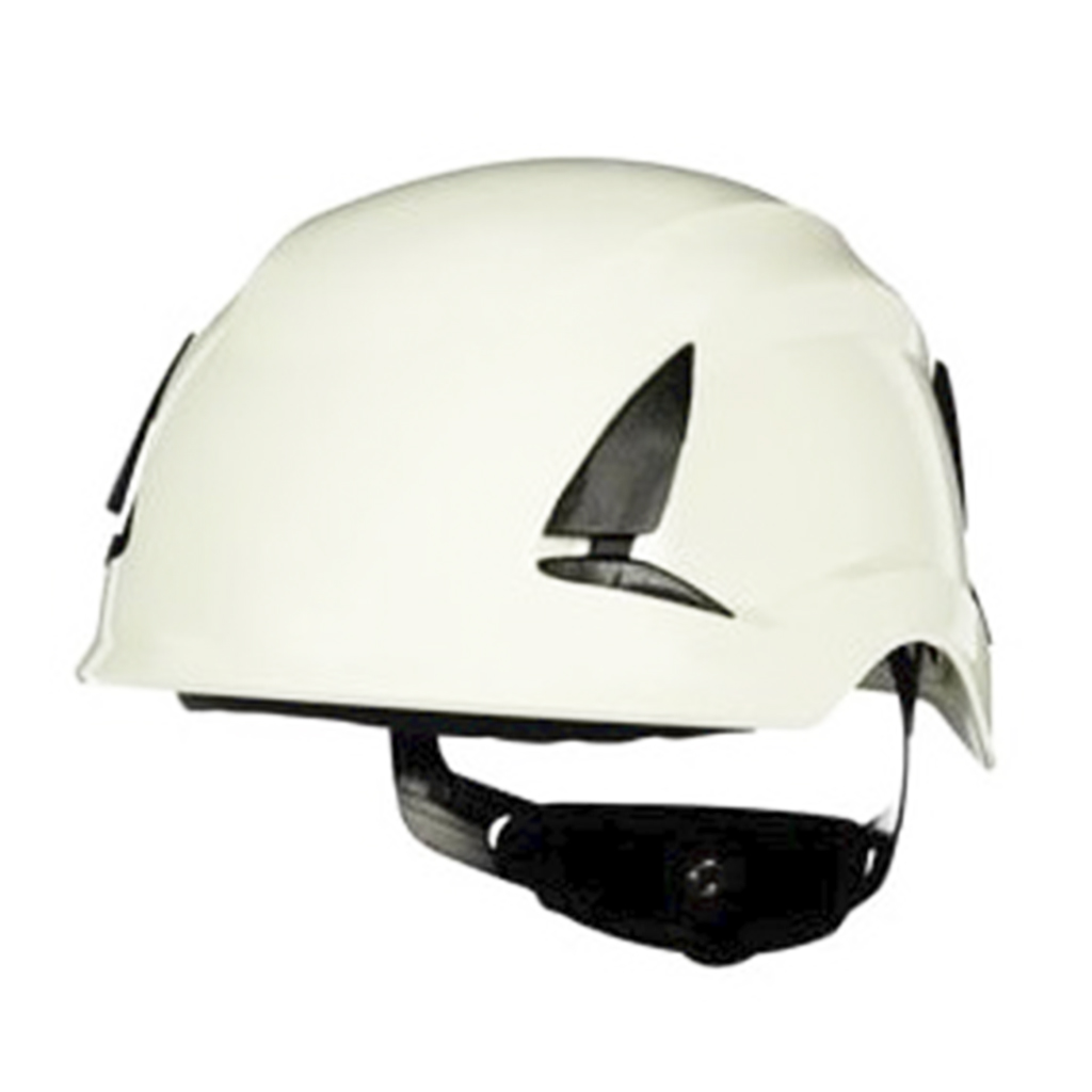 3M X5501NVE-CE SecureFit protective helmet white, non-ventilated