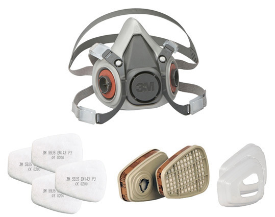 3M 6223 A2P3 kit semimaschera medio