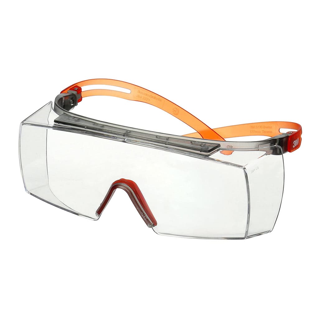 ​3M SF3701SGAF-ORG-EU SecureFit safety glasses, clear lens