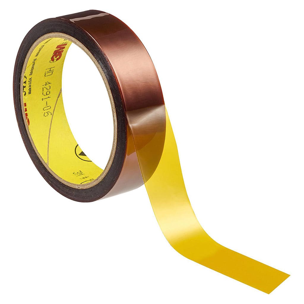 3M 5413 ruban Kapton polyimide ambre 0.069 9mm x 33m