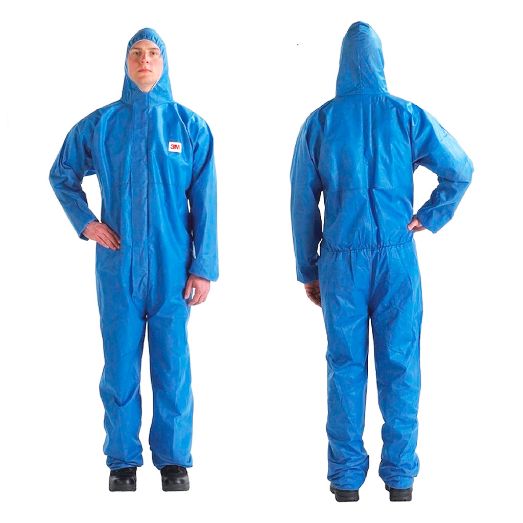 3M 4515 blue protective suit, size L