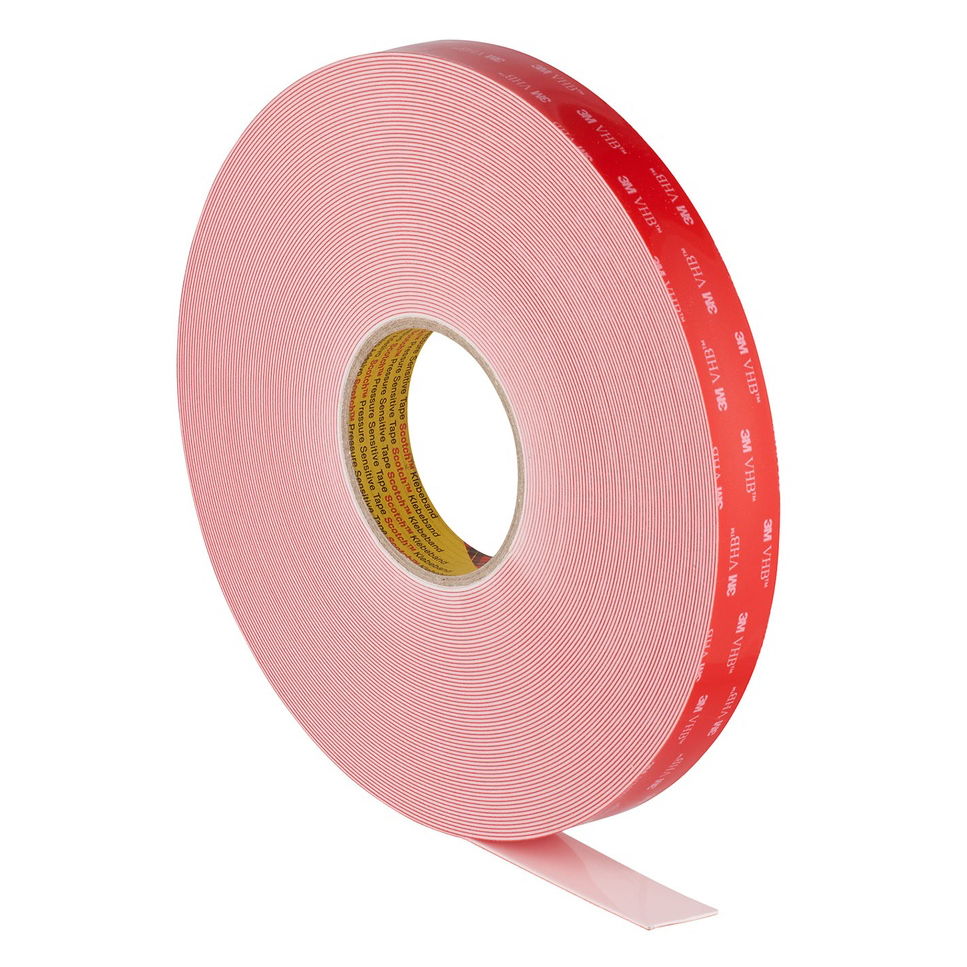 3M LSE-060WF White VHB Assembly Tape 0.6 19mm x 33m