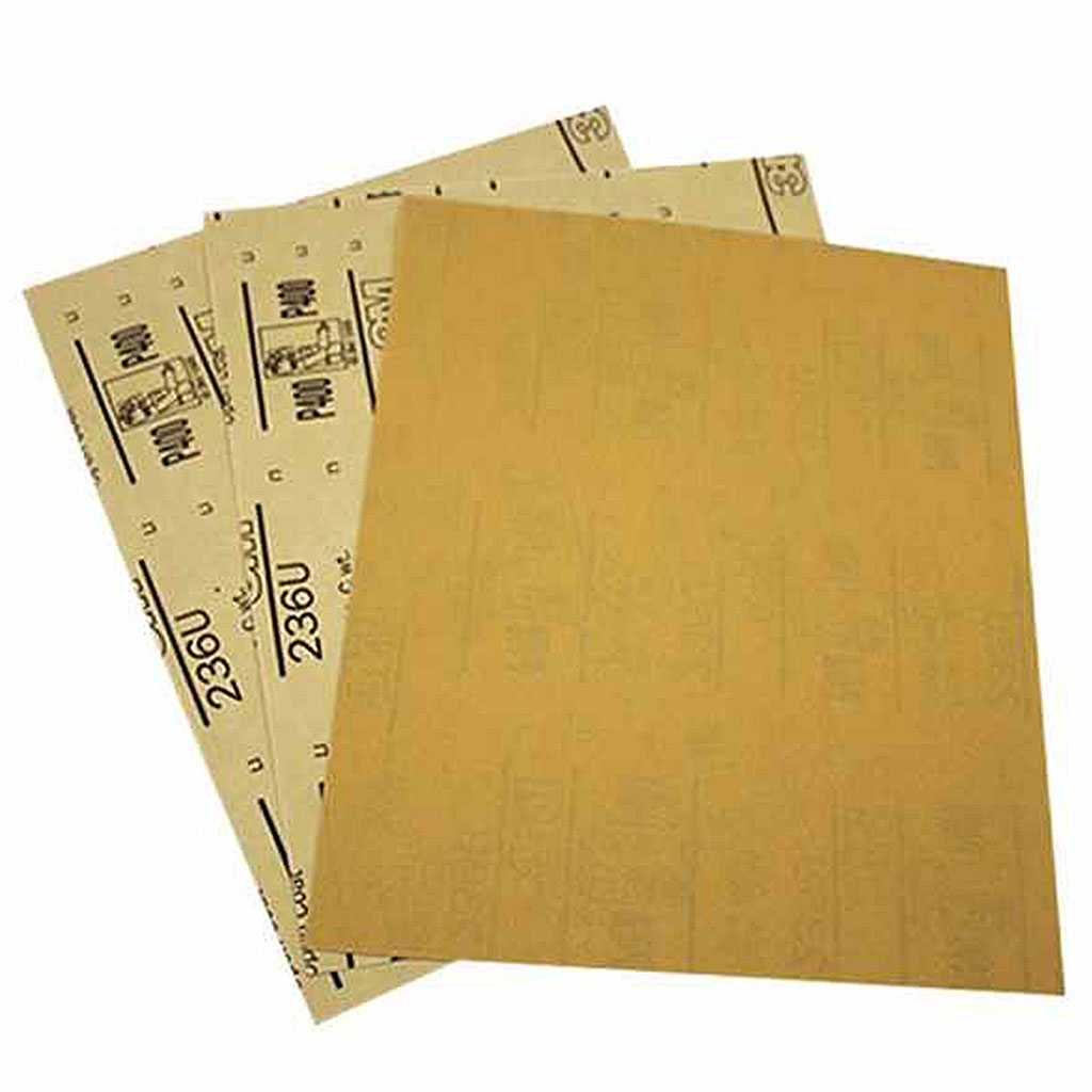 3M 236U abrasive sheet P220 228 x 279mm