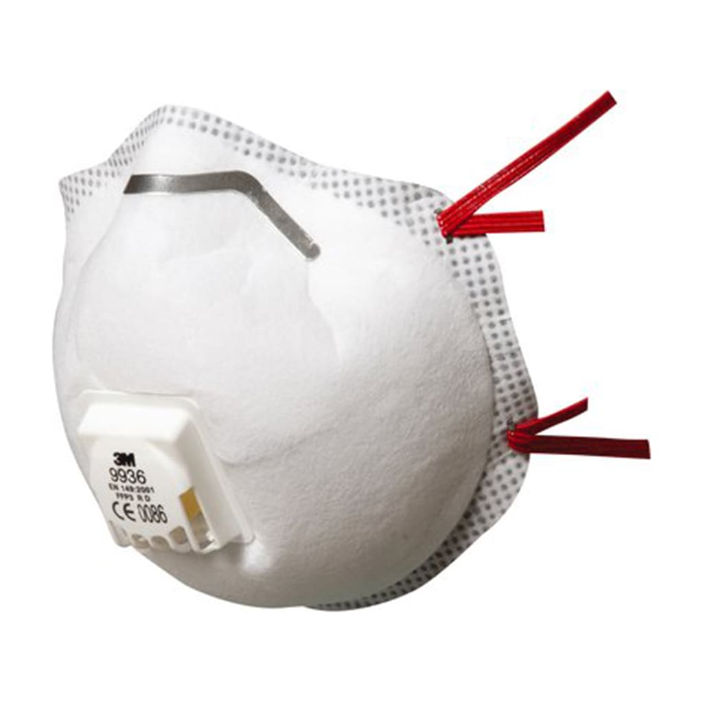 ​​​​​Maschera antiparticolato 3M 9936 con valvola di espirazione FFP3