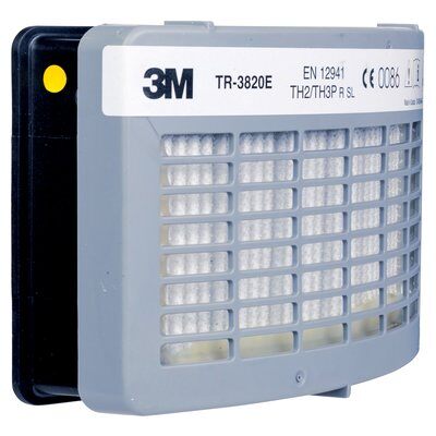 3M TR-3822E filter P3 and annoying acidic odors