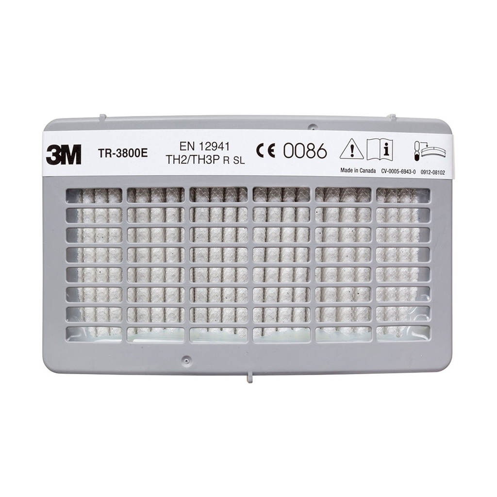 3M TR-3822E filtre P3 et odeurs acides génantes