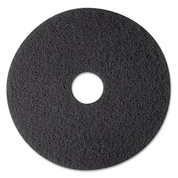 [22929] 3M Floor-Pad FP/432S disque de décapage Scotch-Brite 432mm noir