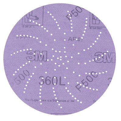 [17490] 3M 360L disque abrasif Hookit P240 150mm multitrous