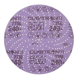[20341] 3M 775L disque Hookit Cubitron II P120 150mm multitrous