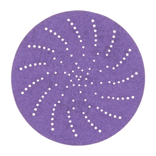 [22740] 3M 737U Disco abrasivo Hookit P120 125mm multiforo