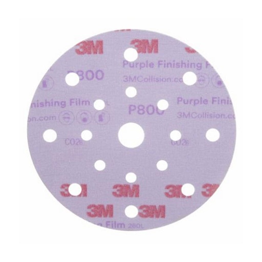 [23380] 3M 260L Hookit P800 abrasive disc 150mm 17 holes
