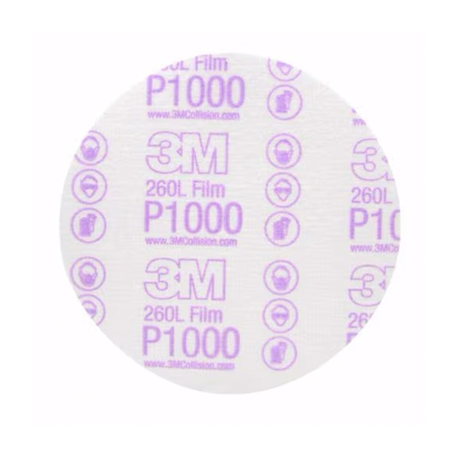 [23449] 3M 260L P1000 microfinishing disc Hookit 75mm