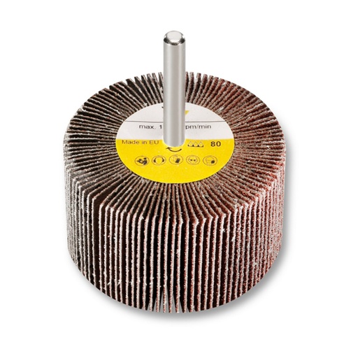 [11479] SIAMOP 9170 Fächerschleifer P80 60 x 30mm Schaft 6mm