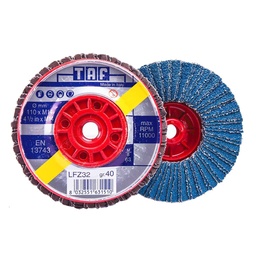 [02795] TAF zirconium flap disc LFZ32 40 110mm M14