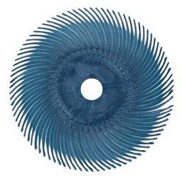 [00901] 3M RB-ZB 30129 radial bristle type C P400 bleu 75mm