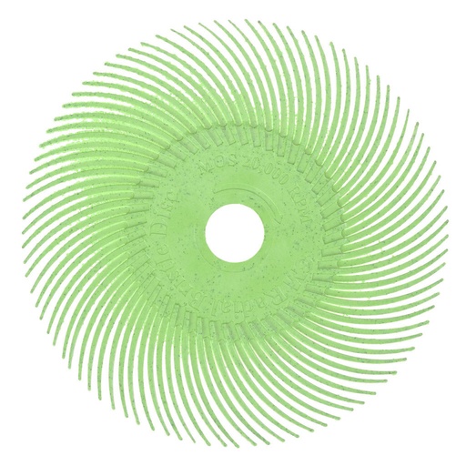 [15349] 3M RB-ZB 30132 setola radiale tipo C 1mic verde chiaro 75mm