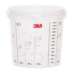 [21262] 3M 50404 Mischbecher 1550 ml, Karton mit 90 Stück