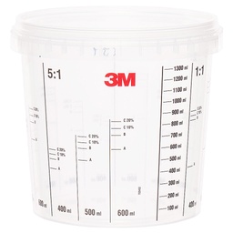 [21262] 3M 50404 Mischbecher 1550 ml, Karton mit 90 Stück