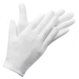 [24016] Cotton gloves, size 12-L