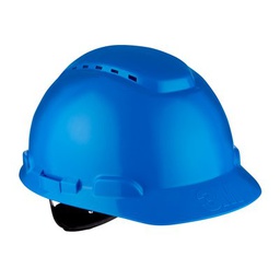 [20514] 3M H700N-BB casque de protection sans indicateur UV bleu, ventilé