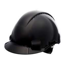 [22210] 3M G3000 casque de protection avec indicateur UV, noir, ventilé