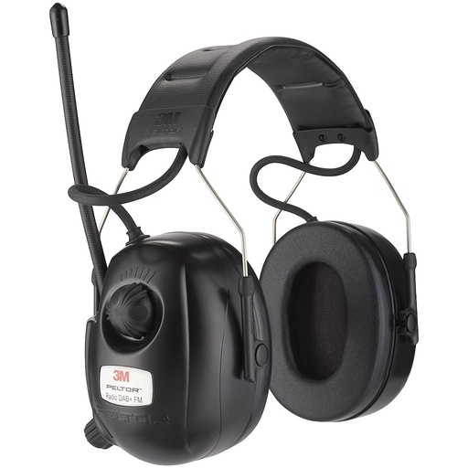 [22718] 3M PELTOR HRXD7A-01 cuffie antirumore con radio, 31dB