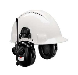 [23107] 3M PELTOR HRXD7P3E-01 casque antibruit avec radio monté sur casque, 30dB