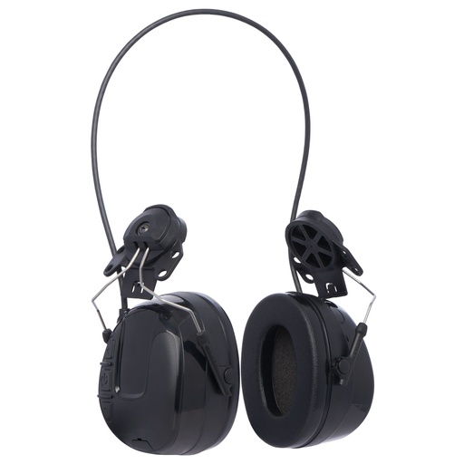 [23950] 3M PELTOR™ HRXS220P3E WORKTUNES Pro auricolare radio FM , nero, supporto per casco, 31 dB