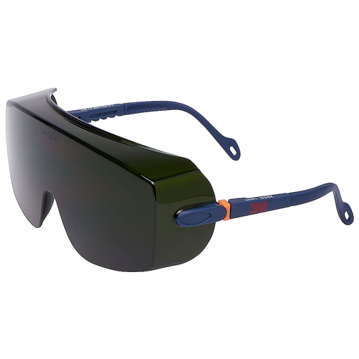 [15997] 3M 2805 surlunettes de sécurité, verre vert sombre