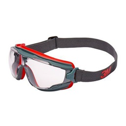 [21494] 3M GG501 GOGGLEGEAR Sicherheitsmaskenbrille, klares Glas