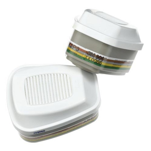 [04370] 3M 6099 cartuccia filtro per gas e vapori ABEK2Hg P3R