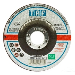 [24050] TAF disque à tronçonner MT19 A36N 125 x 2.5mm