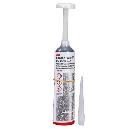 [20539] 3M EC-2216 B/A strukturelles Kleber graues Epoxidharz, Kit 2 x 135ml