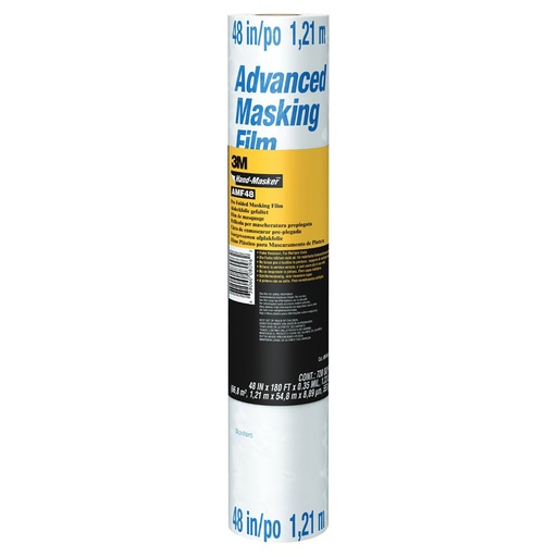 [04492] 3M AMF48-8G Antistatic Transparent Masking Film, Roll 1210mm x 55m