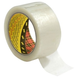 [04504] 3M 3705 ruban d'emballage en PP transparent 0.053 50mm x 66m
