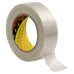 [04565] 3M 8956 ruban adhésif filamenté transparent 0.12 19mm x 50m