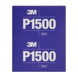 [19545] 3M 34343 Hookit flexible abrasive sheet purple P1500 140 x 171mm