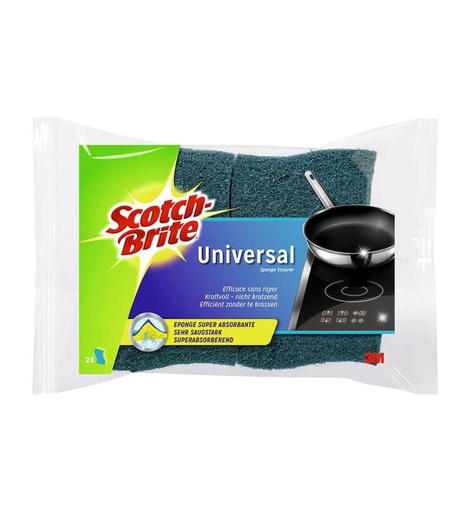 [17385] 3M 621/2 éponge Universelle Scotch-Brite
