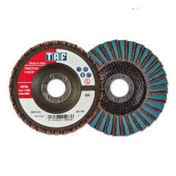 [18572] TAF combi flap disc DAM123 P150/A-Very Fine 125 x 22mm