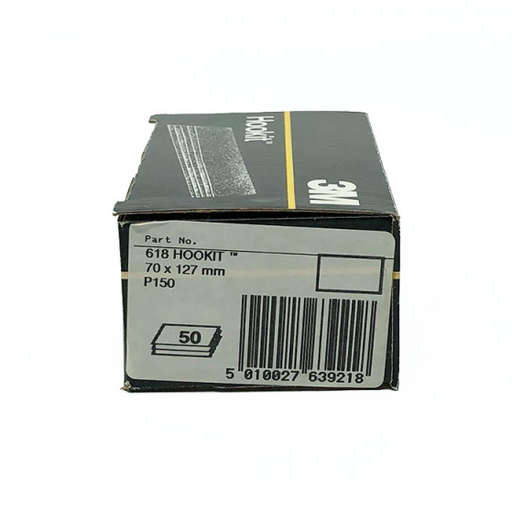 [07451] 3M 618 feuille abrasive Hookit P150 70 x 127mm