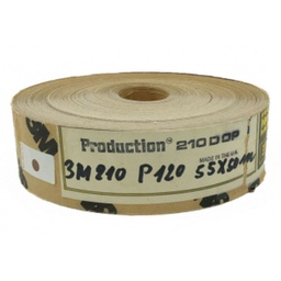 [08653] 3M 210 abrasive roll P120 55mm x 50m