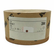 [08707] 3M 124 rotolo abrasivo P100 115mm x 50m
