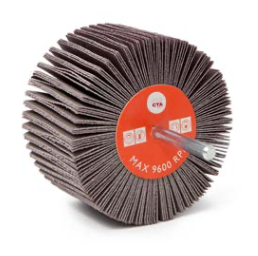 [21087] ALCO  Ruota lamellare Trizact A45 30 x 20mm gambo 6mm