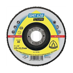 [17849] Klingspor disque à lamelles SMT628 P60 125 x 22mm