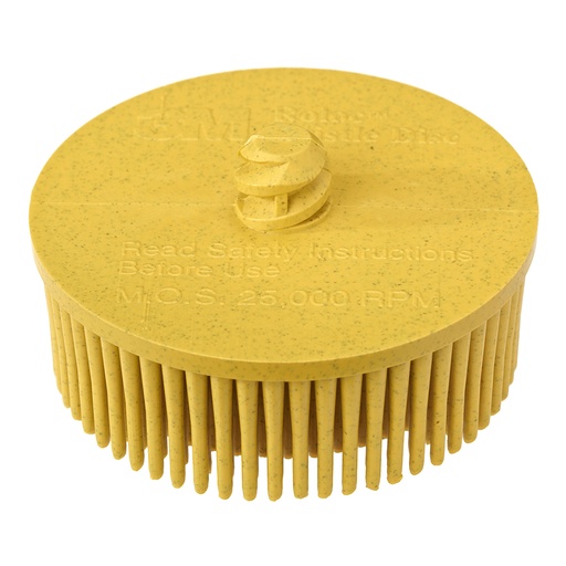 [00879] 3M RD-ZB 07527 setola radiale P80 gialla 75mm