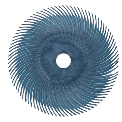 [08720] 3M RB-ZB 30122 radial bristle type C P400 blue 50mm