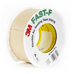 [20843] 3M FAST-F ruban adhésif d'étanchéité toute saison blanc 0.25 50mm x 25m
